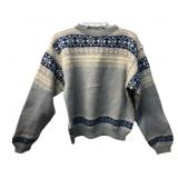 Handmade in Norway Wool Fair Isle Sweater