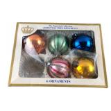 Sears Imperial Collection Glass Tree Ornaments