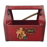 Amico Kiddie Shu-Shine Bank Metal Shoe Shine Box