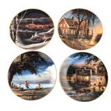 Terry Redlin Heartland Collection Porcelain Plates