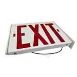 Exquisite Metal Exit Sign with Original Box