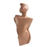 Art Deco Style Ceramic Female Torso Bust