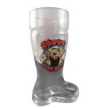 SteveWillDoIt Popeye Graphic Glass Boot Mug