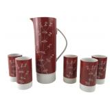 Kahla Handpainted Porcelain Pitcher and Tumbler Se