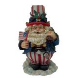 Crinkle Small Claus American Santa Figurine