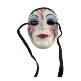 Fancy Faces New Orleans Hand-Painted Ceramic Mask
