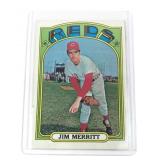 1972 Topps High Number Jim Merritt #738