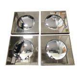 MCM Styke Uttermost Convex Mirror Wall Panels, Set