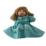 Coleco Cabbage Patch Kids Doll in Blue Dress