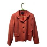 Anne Klein AK Herringbone Stretch Blazer, Size 10P