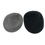 Kangol and Dockers Wool Blend Flat Caps, Set of 2