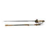 Fraternal Knights Templar Ceremonial Sword