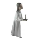 Lladro Ni±a con Palmatoria Porcelain Figurine 868