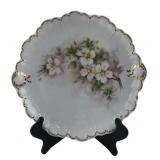 Haviland France Hand-Painted Porcelain Plate