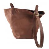 Coach Brown Leather Bucket Bag - unauthenticated