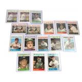 Topps 1964 Baseball Cards, Lot of 15
