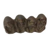Cast Brass Four Wise Monkeys Figurine