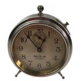 Waterbury Clock Co. Relay Jr. Nickel Alarm Clock