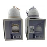 Lladro Porcelain 1993 Christmas and Fall Bells