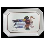 Brookpark Richard Sloan Mallard Duck Melamine Tray