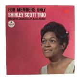 Shirley Scott Trio - For Members Only - LP - G+