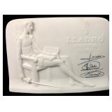 Lladro Collectors Society Don Quixote Plaque 5x6