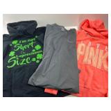 Mixed Lot of 3 Hoodies and T-Shirt, PINK, Port & C