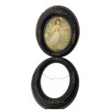 P.C. Bonte Pair of Victorian Oval Picture Frames