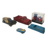 Auburn and Mid-Century Die-Cast and Rubber Toy Car