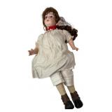 Armand Marseille 390 Bisque Head Doll, 25" H