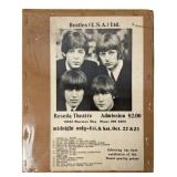 Beatles (U.S.A.) Ltd. Reseda Theatre Film Poster