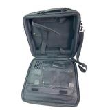 Dell Black Nylon Laptop Briefcase Bag 16x14x4"