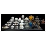 Collection of Assorted Miniature Oil Lamps