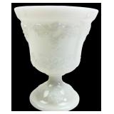 E.O. Brody Co. Milk Glass Pedestal Vase