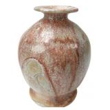 KDA Signed Crystalline Glaze Stoneware Vase, 5.25"