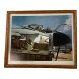 Peter M. Gish Ready For A Mission Framed Print