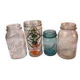 Ball and Samco Glass Mason Jar Collection
