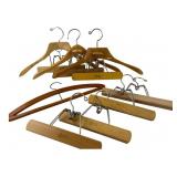 Setwell Wood and Metal Clothes Hangers