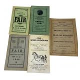 1937-1949 Fowlerville Michigan Fair and Directory