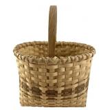 Sidney Paradine Woven Splint Basket, 1987