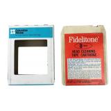 Fidelitone 8-Track Head Cleaning Tape Cartridge
