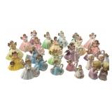 Josef Originals Birthday Girl Porcelain Figurines