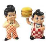 Pr. Vintage Big Boy Restaurant Vinyl Coin Banks
