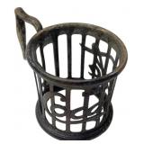 Coca-Cola Silverplate Soda Fountain Cup Holder