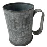 Galvanized Steel Measuring Cup or Mug