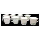Corning USA Vitrelle Glass Mug Set, 3.5"H
