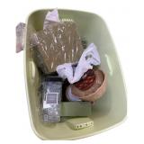 Assorted Floral Arrangement Supplies and Baskets