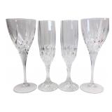 Assorted Cut Crystal Stemware Set