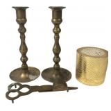 Jonathan Adler for PartyLite Votive and Brass Set