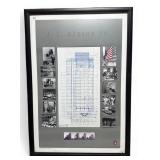 J.L. Hudson Co. Commemorative Framed Poster